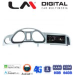 LM Digital – LM G304P9 GPS Οθόνη OEM Multimedia Αυτοκινήτου για AUDI A6 2005 > 2010 (CarPlay/AndroidAuto/BT/GPS/WIFI/GPRS)