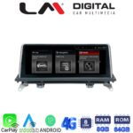 LM Digital - LM G397M10 CIC Οθόνη OEM Multimedia Αυτοκινήτου για BMW X5 (E70) '10 > '13 BMW X6 (E72) '10 > '14 (CarPlay/AndroidAuto/BT/GPS/WIFI/GPRS)
