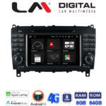 LM Digital - LM G812 P7 Οθόνη OEM Multimedia Αυτοκινήτου για CLK (W209) '04 > '12,  CLS (W219) '04 > '08 (CarPlay/AndroidAuto/BT/GPS/WIFI/GPRS)
