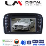 LM Digital - LM G817M6 Οθόνη OEM Multimedia Αυτοκινήτου για MERCEDES SL (R230) 10/2001 > 12/2006  (CarPlay/AndroidAuto/BT/GPS/WIFI/GPRS)