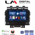 LM Digital - LM N4072 GPS Οθόνη OEM Multimedia Αυτοκινήτου για OPEL ASTRA J  2011 > 2015 (CarPlay/AndroidAuto/BT/GPS/WIFI)
