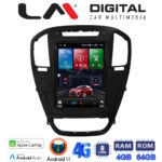 LM Digital - LM TC8114BL GPS Οθόνη OEM Multimedia τυπου Tesla 9,7inch Opel Insignia (CarPlay/AndroidAuto/BT/GPS/WIFI/GPRS)