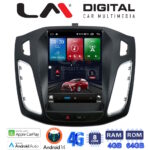 LM Digital - LM TC8501 GPS Οθόνη OEM Multimedia τυπου Tesla 9,7inch Ford Focus 2011 > 2018 (CarPlay/AndroidAuto/BT/GPS/WIFI/GPRS)