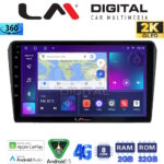 LM Digital - LM ZB8025B GPS Οθόνη OEM Multimedia Αυτοκινήτου για 0 (CarPlay/AndroidAuto/BT/GPS/WIFI/GPRS)