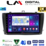 LM Digital - LM ZB8027B GPS Οθόνη OEM Multimedia Αυτοκινήτου για 0 (CarPlay/AndroidAuto/BT/GPS/WIFI/GPRS)