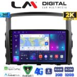 LM Digital - LM ZB8038 GPS Οθόνη OEM Multimedia Αυτοκινήτου για MITSUBISHI PAJERO 2006>2014 (CarPlay/AndroidAuto/BT/GPS/WIFI/GPRS)