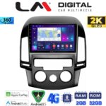 LM Digital - LM ZB8043AC GPS Οθόνη OEM Multimedia Αυτοκινήτου για HYUNDAI i30 2007-2012  (CarPlay/AndroidAuto/BT/GPS/WIFI/GPRS)