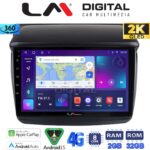 LM Digital - LM ZB8094 GPS Οθόνη OEM Multimedia Αυτοκινήτου για MITSUBISHI L200 2006 > 2014 (CarPlay/AndroidAuto/BT/GPS/WIFI/GPRS)