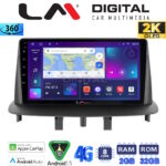 LM Digital - LM ZB8145 GPS Οθόνη OEM Multimedia Αυτοκινήτου για RENAULT MEGANE3 (CarPlay/AndroidAuto/BT/GPS/WIFI/GPRS)