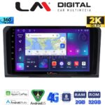 LM Digital - LM ZB8213 GPS Οθόνη OEM Multimedia Αυτοκινήτου για MERCEDES ML 2005>2011 (CarPlay/AndroidAuto/BT/GPS/WIFI/GPRS)