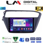 LM Digital - LM ZB8226 GPS Οθόνη OEM Multimedia Αυτοκινήτου για Hyundai i20 2019> (CarPlay/AndroidAuto/BT/GPS/WIFI/GPRS)
