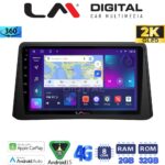 LM Digital - LM ZB8235 GPS Οθόνη OEM Multimedia Αυτοκινήτου για Opel Mokka 2012 > 2015 (CarPlay/AndroidAuto/BT/GPS/WIFI/GPRS)