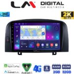 LM Digital - LM ZB8247 GPS Οθόνη OEM Multimedia Αυτοκινήτου για Hyundai Sonata 2006 > 2009 (CarPlay/AndroidAuto/BT/GPS/WIFI/GPRS)