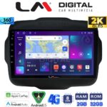 LM Digital - LM ZB8273 GPS Οθόνη OEM Multimedia Αυτοκινήτου για Jeep Gran Cherokee 2014 > (CarPlay/AndroidAuto/BT/GPS/WIFI/GPRS)