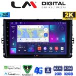 LM Digital - LM ZB8284 GPS Οθόνη OEM Multimedia Αυτοκινήτου για VW T-ROC & T-CROSS 2017>  (CarPlay/AndroidAuto/BT/GPS/WIFI/GPRS)