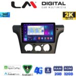 LM Digital - LM ZB8305 GPS Οθόνη OEM Multimedia Αυτοκινήτου για Mitsubishi Outlander 2001 > 2005 (CarPlay/AndroidAuto/BT/GPS/WIFI/GPRS)