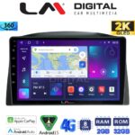LM Digital - LM ZB8308 GPS Οθόνη OEM Multimedia Αυτοκινήτου για Grand Cherokee 2005-2011Μόνο αν το αυτοκίνητο έχει εργοστασιακή οθόνη. Δείτε στην καρτέλα συμβατά οχήματα (CarPlay/AndroidAuto/BT/GPS/WIFI/GPRS)