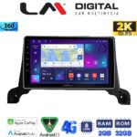 LM Digital - LM ZB8324 GPS Οθόνη OEM Multimedia Αυτοκινήτου για Peugeot 3008/5008 2016> (CarPlay/AndroidAuto/BT/GPS/WIFI/GPRS)