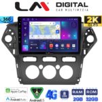 LM Digital - LM ZB8368 GPS Οθόνη OEM Multimedia Αυτοκινήτου για FORD MONDEO 2010 > 2013 (CarPlay/AndroidAuto/BT/GPS/WIFI/GPRS)