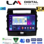 LM Digital - LM ZB8383 GPS Οθόνη OEM Multimedia Αυτοκινήτου για TOYOTA LANDCRUISER 2008>2015   (CarPlay/AndroidAuto/BT/GPS/WIFI/GPRS)