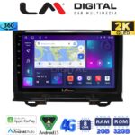 LM Digital - LM ZB8424 GPS Οθόνη OEM Multimedia Αυτοκινήτου για Honda HRV 2021> (CarPlay/AndroidAuto/BT/GPS/WIFI/GPRS)