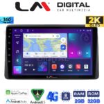 LM Digital - LM ZB8434 GPS Οθόνη OEM Multimedia Αυτοκινήτου για DACIA DUSTER 2019> (CarPlay/AndroidAuto/BT/GPS/WIFI/GPRS)