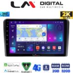 LM Digital - LM ZB8480 GPS Οθόνη OEM Multimedia Αυτοκινήτου για VW All (CarPlay/AndroidAuto/BT/GPS/WIFI/GPRS)