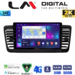 LM Digital - LM ZB8525 GPS Οθόνη OEM Multimedia Αυτοκινήτου για SUBARU LEGACY 2002> (CarPlay/AndroidAuto/BT/GPS/WIFI/GPRS)