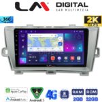 LM Digital - LM ZB8561 GPS Οθόνη OEM Multimedia Αυτοκινήτου για TOYOTA PRIUS 2009>2016 (CarPlay/AndroidAuto/BT/GPS/WIFI/GPRS)