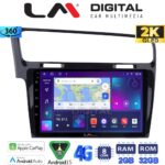 LM Digital - LM ZB8591B GPS Οθόνη OEM Multimedia Αυτοκινήτου για 0 (CarPlay/AndroidAuto/BT/GPS/WIFI/GPRS)