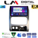 LM Digital - LM ZB8736 GPS Οθόνη OEM Multimedia Αυτοκινήτου για JEEP CHEROKEE & LIBERTY 2002-2007 (CarPlay/AndroidAuto/BT/GPS/WIFI/GPRS)