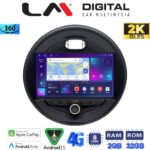 LM Digital - LM ZB8845 GPS Οθόνη OEM Multimedia Αυτοκινήτου για Mini Cooper & Clubman 2015> (CarPlay/AndroidAuto/BT/GPS/WIFI/GPRS)