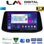 LM Digital - LM ZB8960 GPS Οθόνη OEM Multimedia Αυτοκινήτου για Hyundai i30 2018> (CarPlay/AndroidAuto/BT/GPS/WIFI/GPRS)
