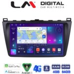 LM Digital - LM ZC8012 GPS Οθόνη OEM Multimedia Αυτοκινήτου για Mazda 6 2008 > 2012 (CarPlay/AndroidAuto/BT/GPS/WIFI/GPRS)