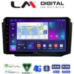 LM Digital - LM ZC8013 GPS Οθόνη OEM Multimedia Αυτοκινήτου για Ssangyong Rexton 2002>2006 (CarPlay/AndroidAuto/BT/GPS/WIFI/GPRS)