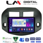 LM Digital - LM ZC8018B GPS Οθόνη OEM Multimedia Αυτοκινήτου για Toyota Rav4 2007 > 2012 (CarPlay/AndroidAuto/BT/GPS/WIFI/GPRS)