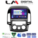 LM Digital - LM ZC8043AC GPS Οθόνη OEM Multimedia Αυτοκινήτου για HYUNDAI i30 2007-2012  (CarPlay/AndroidAuto/BT/GPS/WIFI/GPRS)