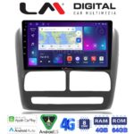 LM Digital - LM ZC8211 GPS Οθόνη OEM Multimedia Αυτοκινήτου για Fiat Doblo '10-'15 & Opel Combo'10-'15 (CarPlay/AndroidAuto/BT/GPS/WIFI/GPRS)