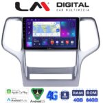 LM Digital - LM ZC8234 GPS Οθόνη OEM Multimedia Αυτοκινήτου για Jeep Gran Cherokee 2011 > 2013 (CarPlay/AndroidAuto/BT/GPS/WIFI/GPRS)