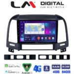 LM Digital - LM ZC8239 GPS Οθόνη OEM Multimedia Αυτοκινήτου για Hyundai SantaFe 2006 > 2013 (CarPlay/AndroidAuto/BT/GPS/WIFI/GPRS)