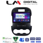 LM Digital - LM ZC8245 GPS Οθόνη OEM Multimedia Αυτοκινήτου για FORD RANGER 2011> 2015 (CarPlay/AndroidAuto/BT/GPS/WIFI/GPRS)