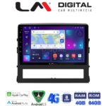LM Digital - LM ZC8386 GPS Οθόνη OEM Multimedia Αυτοκινήτου για Toyota Land Cruiser 2016 (CarPlay/AndroidAuto/BT/GPS/WIFI/GPRS)