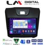 LM Digital - LM ZC8435 GPS Οθόνη OEM Multimedia Αυτοκινήτου για ISUZU DMAX 2012> (CarPlay/AndroidAuto/BT/GPS/WIFI/GPRS)