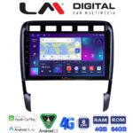 LM Digital - LM ZC8443 GPS Οθόνη OEM Multimedia Αυτοκινήτου για PORSCHE CAYENNE 2002>2011 (CarPlay/AndroidAuto/BT/GPS/WIFI/GPRS)