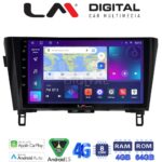 LM Digital - LM ZC8473 GPS Οθόνη OEM Multimedia Αυτοκινήτου για NISSAN QASHQAI & XTRAIL 2014> (CarPlay/AndroidAuto/BT/GPS/WIFI/GPRS)