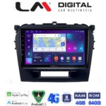 LM Digital - LM ZC8571 GPS Οθόνη OEM Multimedia Αυτοκινήτου για SUZUKI VITARA & BREZZA 2016> (CarPlay/AndroidAuto/BT/GPS/WIFI/GPRS)