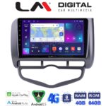 LM Digital - LM ZC8731 GPS Οθόνη OEM Multimedia Αυτοκινήτου για Honda Jazz 2003 - 2008 (CarPlay/AndroidAuto/BT/GPS/WIFI/GPRS)