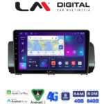 LM Digital - LM ZC8777 GPS Οθόνη OEM Multimedia Αυτοκινήτου για Dacia Logan, Duster, Santero 2021 Facelift (CarPlay/AndroidAuto/BT/GPS/WIFI/GPRS)