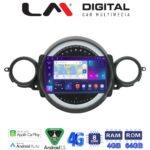 LM Digital - LM ZC8834 GPS Οθόνη OEM Multimedia Αυτοκινήτου για Mini Cooper '07>'14 Clubman 2007 > 2014 (CarPlay/AndroidAuto/BT/GPS/WIFI/GPRS)