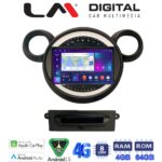 LM Digital - LM ZC8835 GPS Οθόνη OEM Multimedia Αυτοκινήτου για MINI Clubman '07>'14 & Countryman '10>'16 & Paceman '12>'16 & Cooper '07>'14 (CarPlay/AndroidAuto/BT/GPS/WIFI/GPRS)